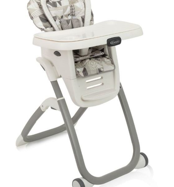Graco duo diner 6 in 1 seggiolone patchwork gray