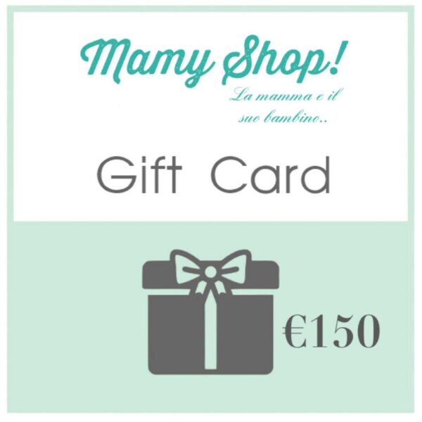 Gift card euro 150,00