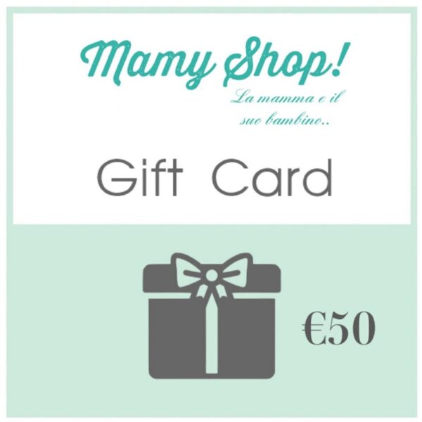 Gift card euro 50,00