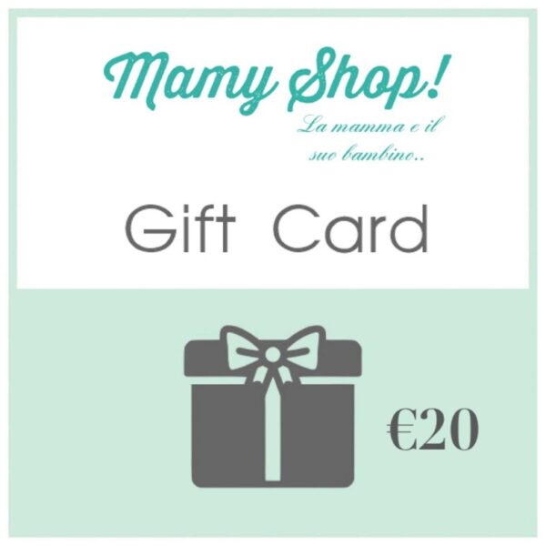 Gift card euro 20,00