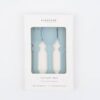 Bamboom set posate 3pz  col. azzurro ghiaccio