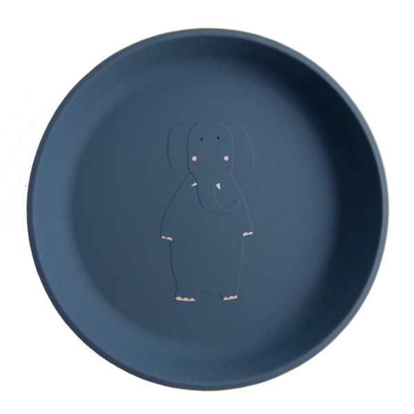 Trixie piatto in silicone mrs. elephant