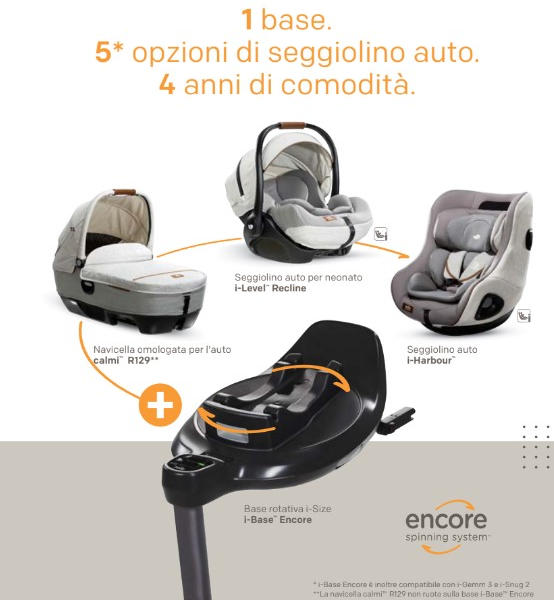 Joie signature i-base encore per i-level recline. calmi. i-h