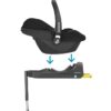 Maxi cosi cabriofix ovetto i-size essential black