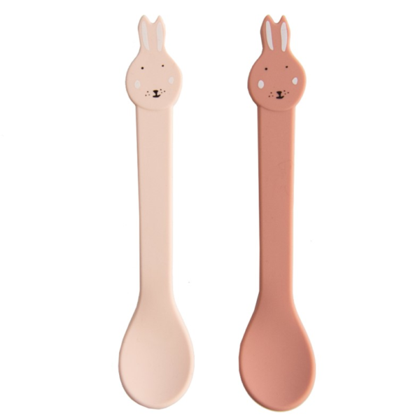 Trixie cucchiaio in silicone x2 mrs. rabbit