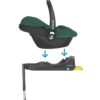 Maxi cosi cabriofix ovetto i-size essential green