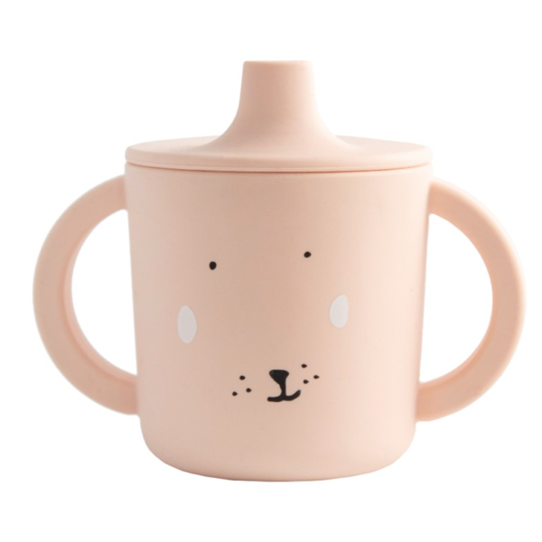 Trixie sippy cup tazza in silicone mrs. rabbit