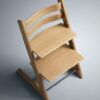 Stokke tripp trapp chair oak brown