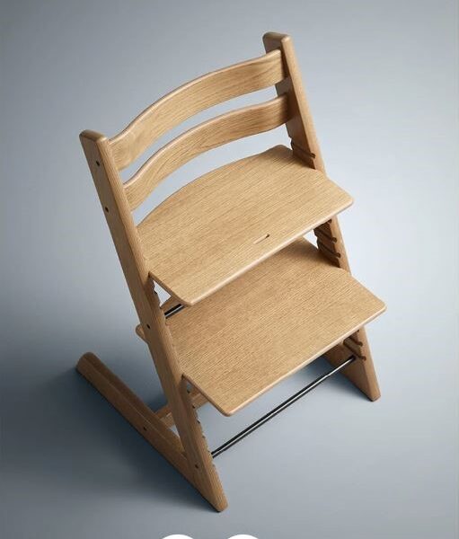 Stokke tripp trapp chair oak brown