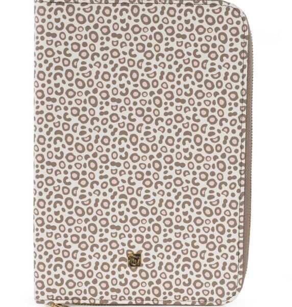 Pasito a pasito libro porta documenti animal print