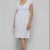 Dominam camicia da notte m.l. allattam. in cotone bielastico