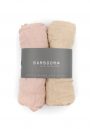 Bamboom lenzuolo con angoli muslin 2pz 80x40 soft pink