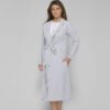 Dominam camicia da notte m.l. allattam. in cotone bielastico