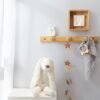 Baby art kit per impronta con cornice in legno