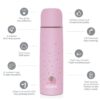 Miniland thermos rose 500ml