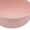 Bamboom set pappa piatto+scodella+bicchiere+posate rosa