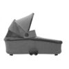 Maxi cosi oria carrycot select grey  blackrim brownleather