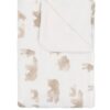 Bamboom coperta lettino 140x100 orso