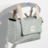 Walking mum organizer vichy verde per passeggino
