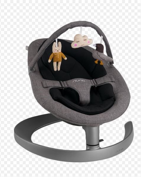 Nuna leaf grow sdraietta con barra giochi charcoal
