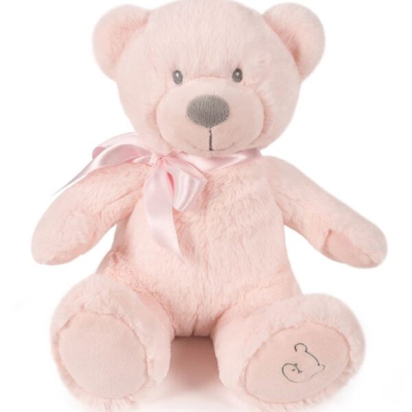 Pasito a pasito peluche orso 25cm rosa