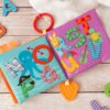 Kiokids libro giocattolo in tessile per bambini di attivitÀ