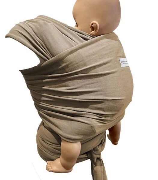 Bamboom sling fascia porta bebe beige
