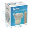Kiokids luce notturna led elefante