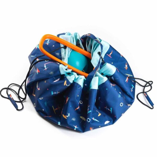 Play&go sacco portagiochi e tappeto outdoor surf