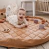 Play&go sacco portagiochi tappeto organic soft brown