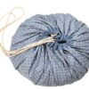 Play&go sacco portagiochi e tappeto  organic grid blue