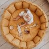 Play&go tappeto gioco 3 in 1 bloom collection  mustard