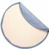 Play&go sacco portagiochi e tappeto  organic grid blue