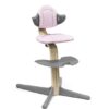 Stokke nomi cushion double face grey pink