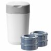Tommee tippee sangenic mangiapannolini kit + 4 ricariche