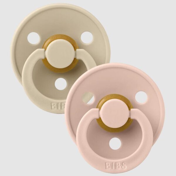 Bibs succhietto colour marrone/rosa taglia 2