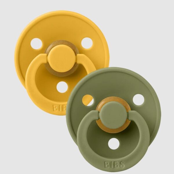 Bibs succhietto colour giallo/verde taglia 1