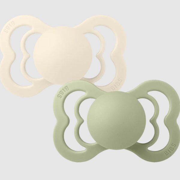 Bibs succhietto supreme bianco/verde taglia 1