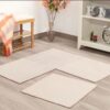 Kiokids tappeto 60x60x1cm beige 4  pezzi