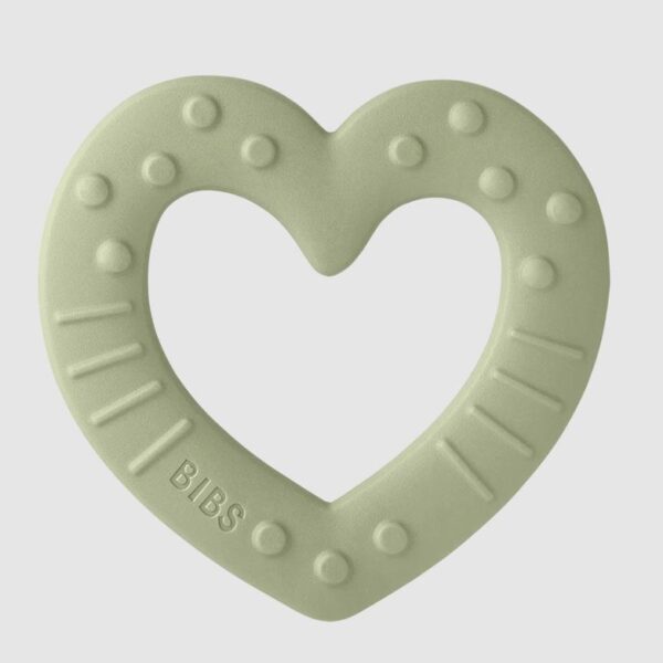 Bibs massaggia gengive cuore verde