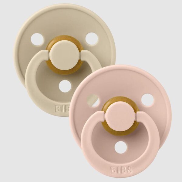 Bibs succhietto colour marrone/rosa taglia 1