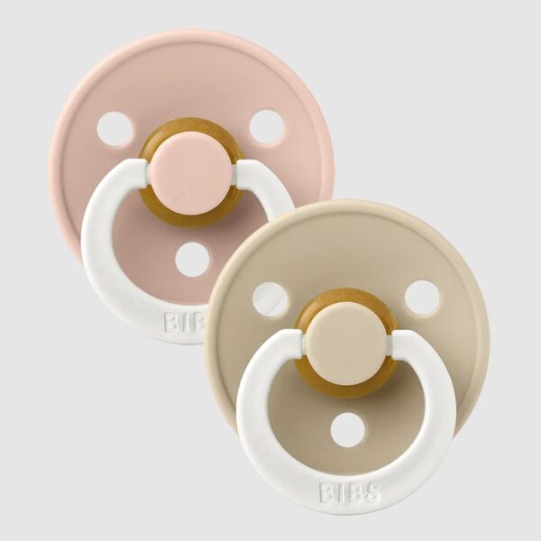 Bibs set ciucci 2pz taglia 1 marrone/rosa