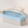 Kiokids porta pranzo acciaio inox coniglietto azzurro ml550