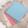 Kiokids tappeto 60x60x1cm beige 4  pezzi