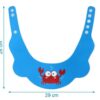 Kiokids visiera anti lacrime azzurro