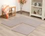 Kiokids tappeto 60x60x1cm grigio 4  pezzi