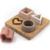 Bamboom puzzle stella silicone rosa