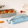 Kiokids porta pranzo acciaio inox coniglietto azzurro ml550