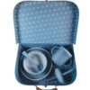 Mizu baby taiki meal set pappa silicone blu