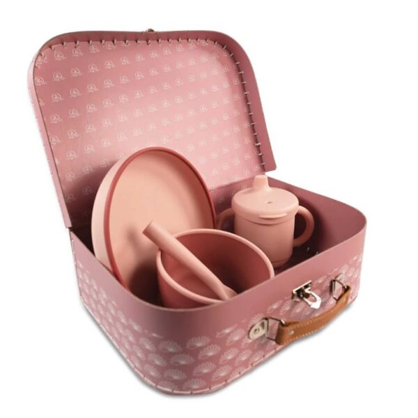 Mizu baby taiki meal set pappa silicone rosa